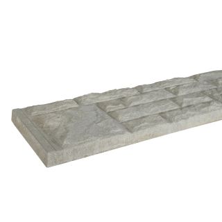 Supreme 50 x 305mm 1.83m Wetcast Rock Face Concrete Gravel Board