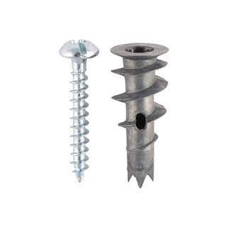 Timco 31.5mm Metal Speed Plug With Screw 5 Pack