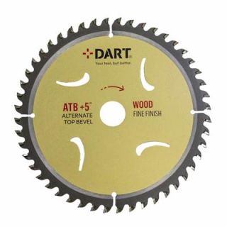 DART 160mm Diameter x 20B x 48Z Gold ATB +5 Wood Saw Blade