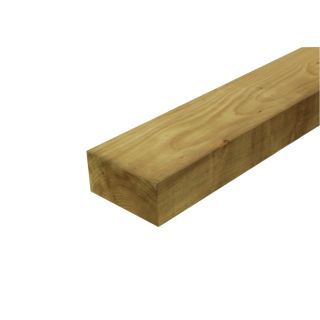 100x200mm 2.4m New UC3 Brown Treated Sleeper FSC®