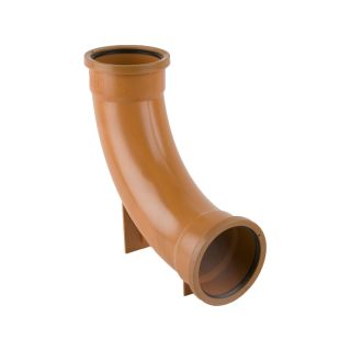 Brett Martin 110mm Underground 87.5° Double Socket Rest Bend Long Radius