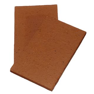 Ketley 265 x 165 x 11mm Nibless Creasing Tile Staffordshire Red