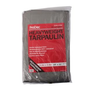 Rodo 5.4 x 3.6m  (18' x 12') Prodec Heavyweight Tarpaulin