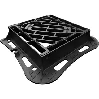 Wrekin 425 x 425 x 100mm Highway Gully Grate Ductile Iron D400