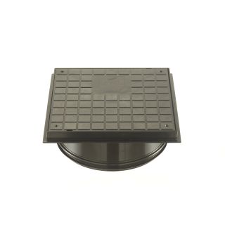 Brett Martin 330mm x 330mm Square 315mm Diameter Shallow Access Chamber Sealed Lid Driveway