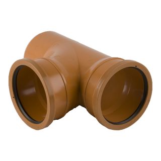 Brett Martin 110mm Underground 87.5° Double Socket Branch