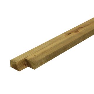 47 x 175mm 3.0m UC3 Brown Treated Cant Rail FSC®