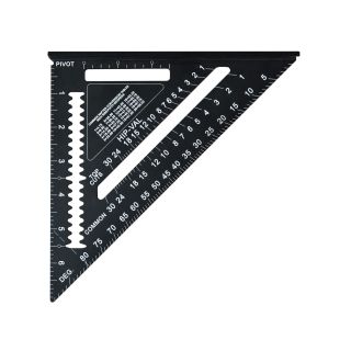 Faithfull 178mm Prestige Quick Square Black Aluminium