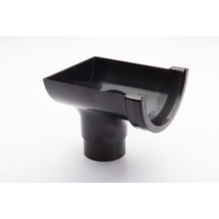 Brett Martin 112mm Roundstyle Stopend Outlet Black