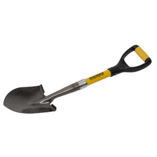 Roughneck Round Point Micro Shovel