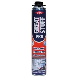 DuPont 750ml Great Stuff Pro Fire Rated Gun Foam Pink