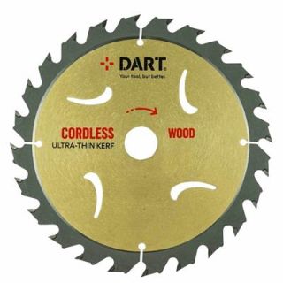 DART 165mm Diameter x 20B x 24Z Gold ATB Wood Saw Blade