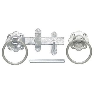 Perry 150mm Plain Ring Handle Gate Latch