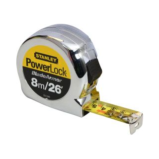 Stanley 8m Powerlock Tape Armor