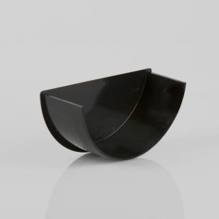 Brett Martin 112mm Roundstyle Internal Stopend Black