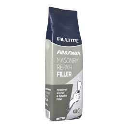 Filltite 1.5kg Fill & Finish Exterior Masonry Repair Filler Grey