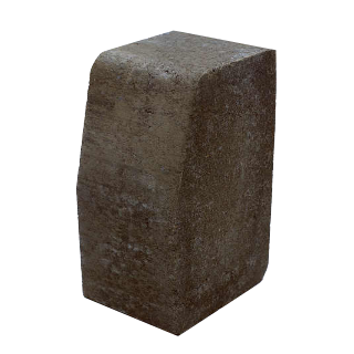 BS Eaton Large Restraint Kerb Charcoal 200 x 125 x 100mm