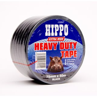 Hippo 75mm x 50m Extra Wide Heavy Duty Tape