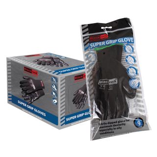 Rodo Blackrock Nitrile Super Grip Gloves 1 Pair