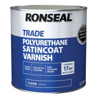 Ronseal Trade Satincoat Varnish