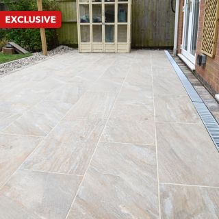 Milena Italian Porcelain Paving Goldstone 900 x 600 x 20mm