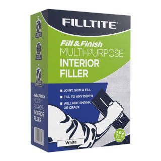 Filltite 2kg Fill & Finish Multi-Purpose Filler White