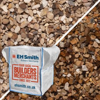Long Rake Spar Bulk Bag 10mm Golden Corn Flint
