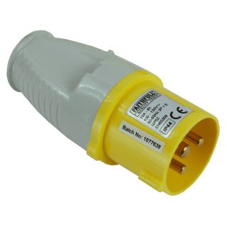 Faithfull 16A 110V Plug Yellow
