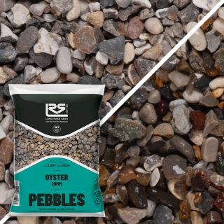Long Rake Spar 20kg 20mm Oyster Grey Pebbles