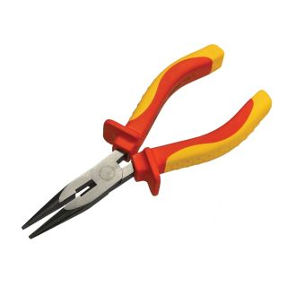 Faithfull 170mm VDE Long Nose Pliers