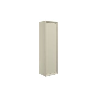 Avon 345mm Wall Hung 1 Door Tall Unit Matt Cotton