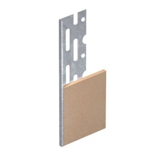 Expamet 3mm x 2.4m Thin Coat Plaster Stop Bead Galvanised