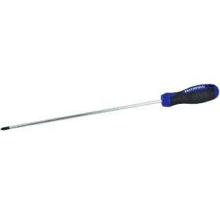 Faithfull 2pt x 250mm Pozidriv Screwdriver Soft Grip