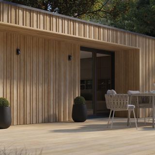 Millboard 26 x 200mm 3.6m Envello Board & Batten+ Cladding Board Golden Oak