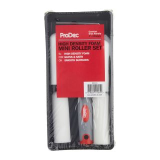 Rodo 4 Prodec High Density Foam Mini Roller Kit 5 Pack