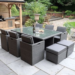 Paris 10 Seater Cube Dining Set