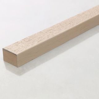 Millboard 32 x 50mm 2.4m Flexible Square Edging Limed Oak