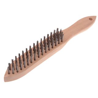 Faithfull 4 Row Heavy Duty Steel Wire Brush