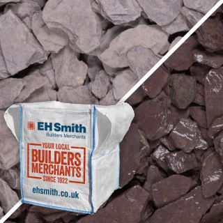 Long Rake Spar Bulk Bag 20mm Plum Slate