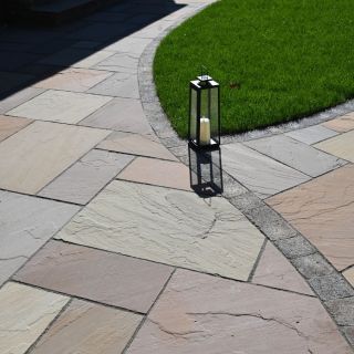 Global Stone Premium Sandstone Country Buff 15.3m² Project Pack