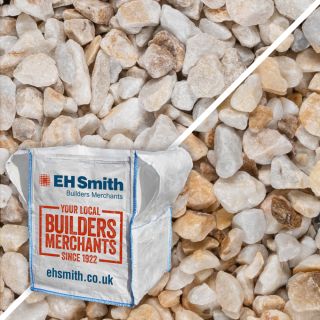 Long Rake Spar Bulk Bag 12 - 20mm Spanish Gold Chippings