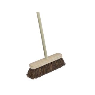 Faithfull 300mm Stiff Bassine Broom with Stay