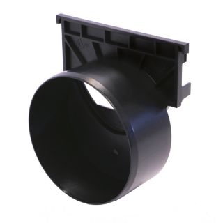 ACO 110mm Diameter RainDrain Channel Outlet End Cap