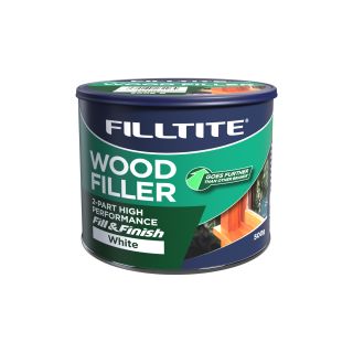 Filltite 500g High Performance SF 2 Part Wood Filler White