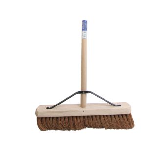 Faithfull 450mm Soft Coco Broom with Stay