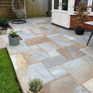 BS Eaton Rajstone Natural Sandstone Bundi Grey 20.25m² Project Pack