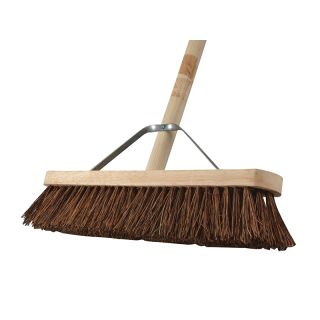 Faithfull 450mm Stiff Bassine Broom with Stay