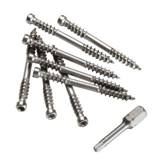 Millboard 4.5 x 60mm Durafix Trimhead Stainless Steel Screw Inc Drive Bit 250 Box