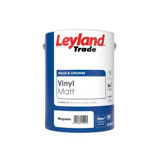 Leyland 5Ltr Vinyl Matt Magnolia