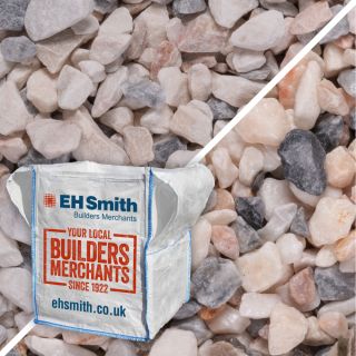 Long Rake Spar Bulk Bag 14 - 20mm Flamingo Chippings